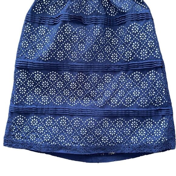 Shoshanna Navy Strapless Dress Size 6 - Picture 3 of 7